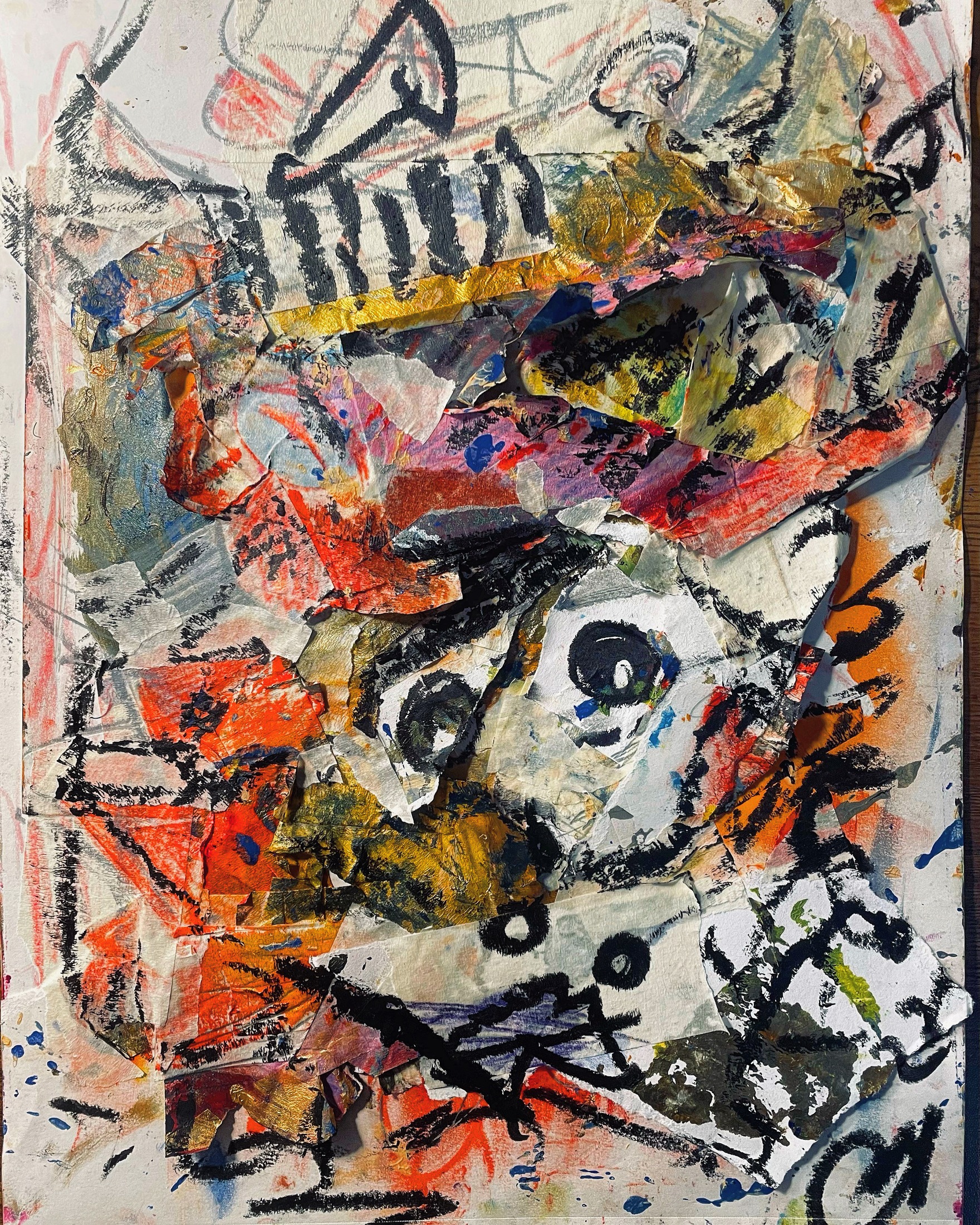 Untitled (Mixed Media Man)
