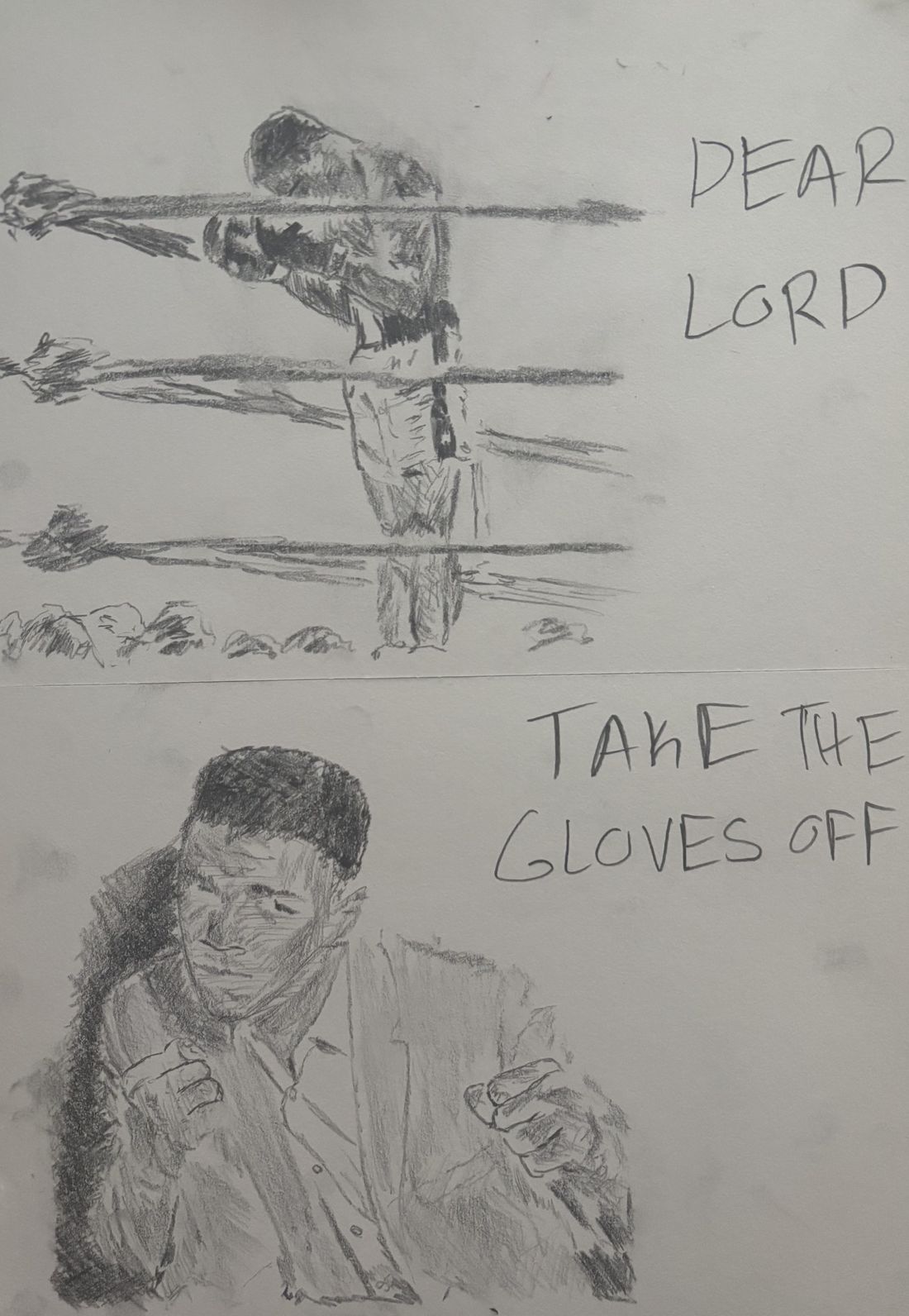 Dear Lord, Take the Gloves Off