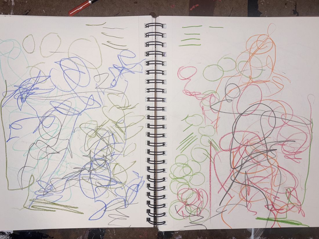 Lefty Rehab / Training Sketchbook preview