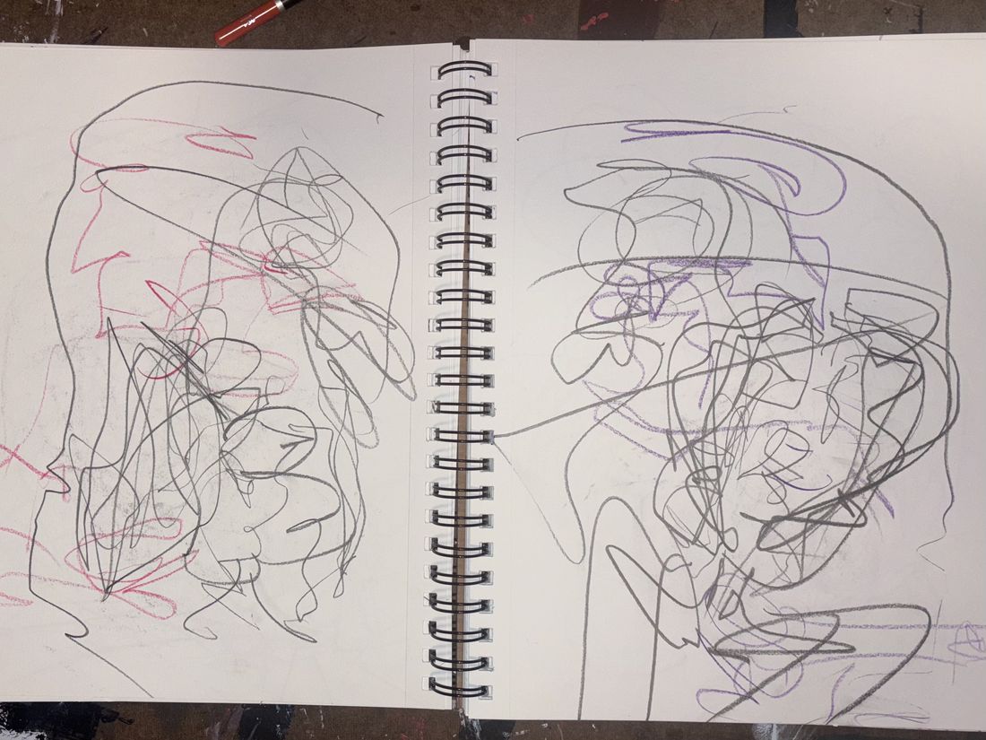Lefty Rehab / Training Sketchbook preview