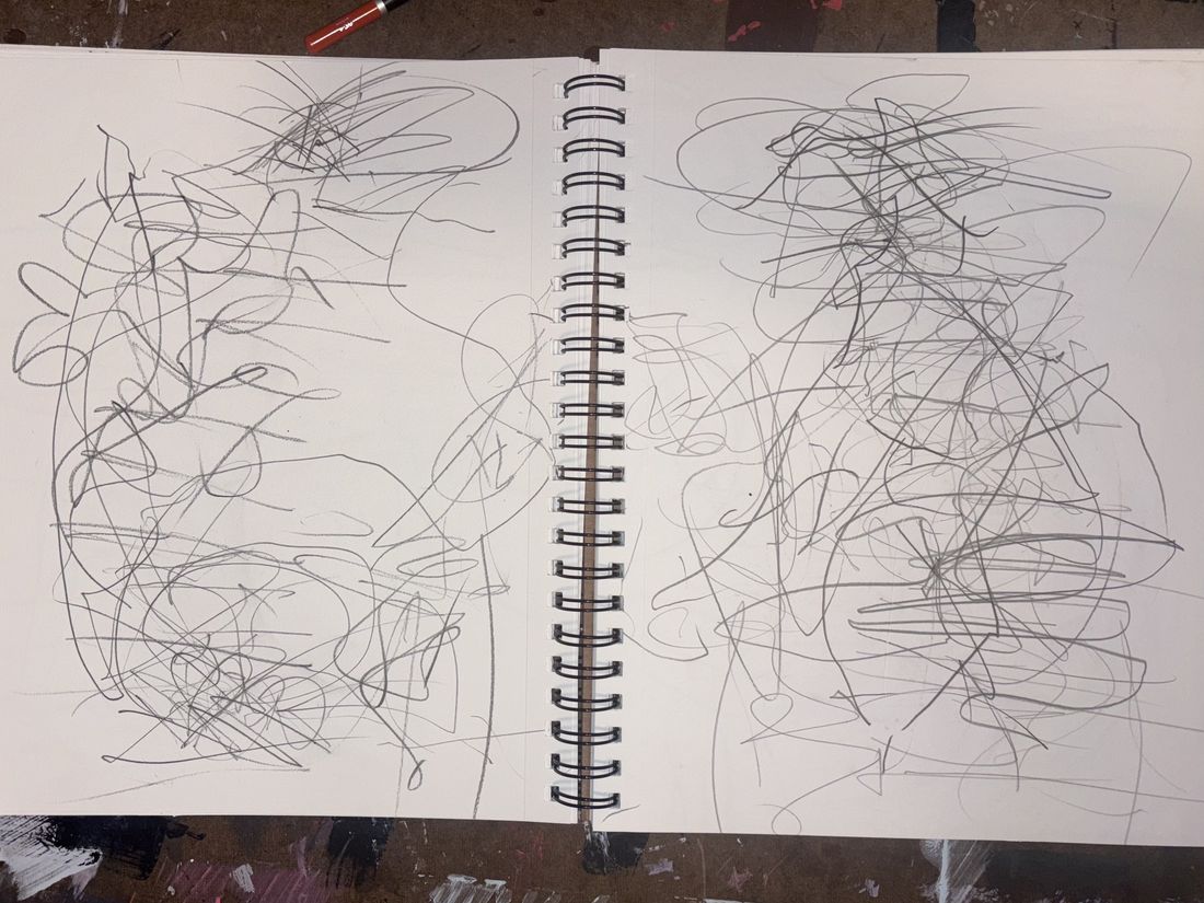 Lefty Rehab / Training Sketchbook page 6