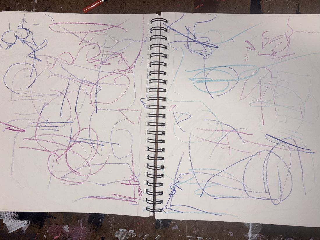 Lefty Rehab / Training Sketchbook page 8
