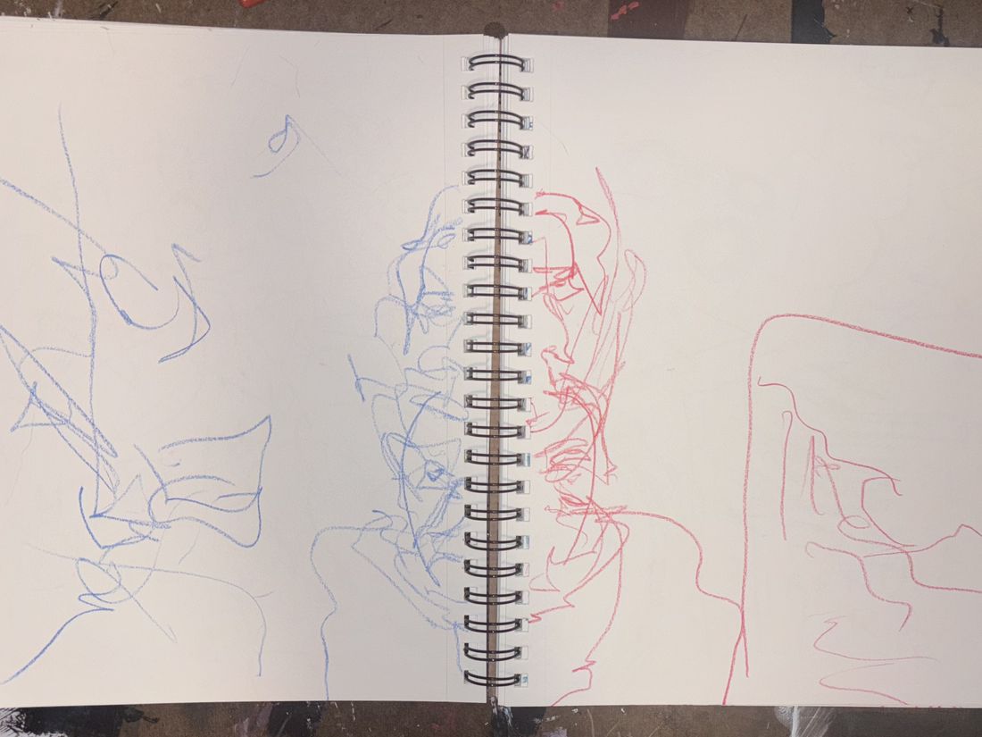 Lefty Rehab / Training Sketchbook page 11