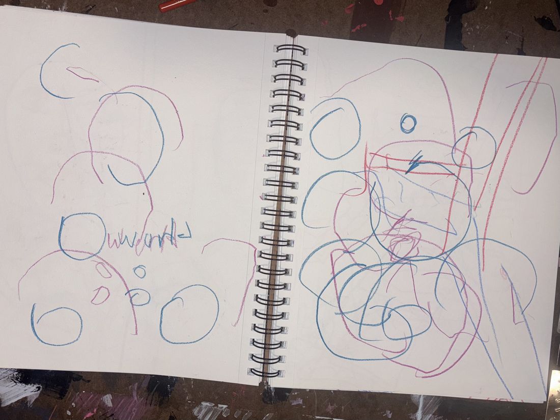 Lefty Rehab / Training Sketchbook page 14