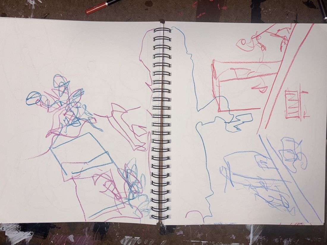 Lefty Rehab / Training Sketchbook page 15