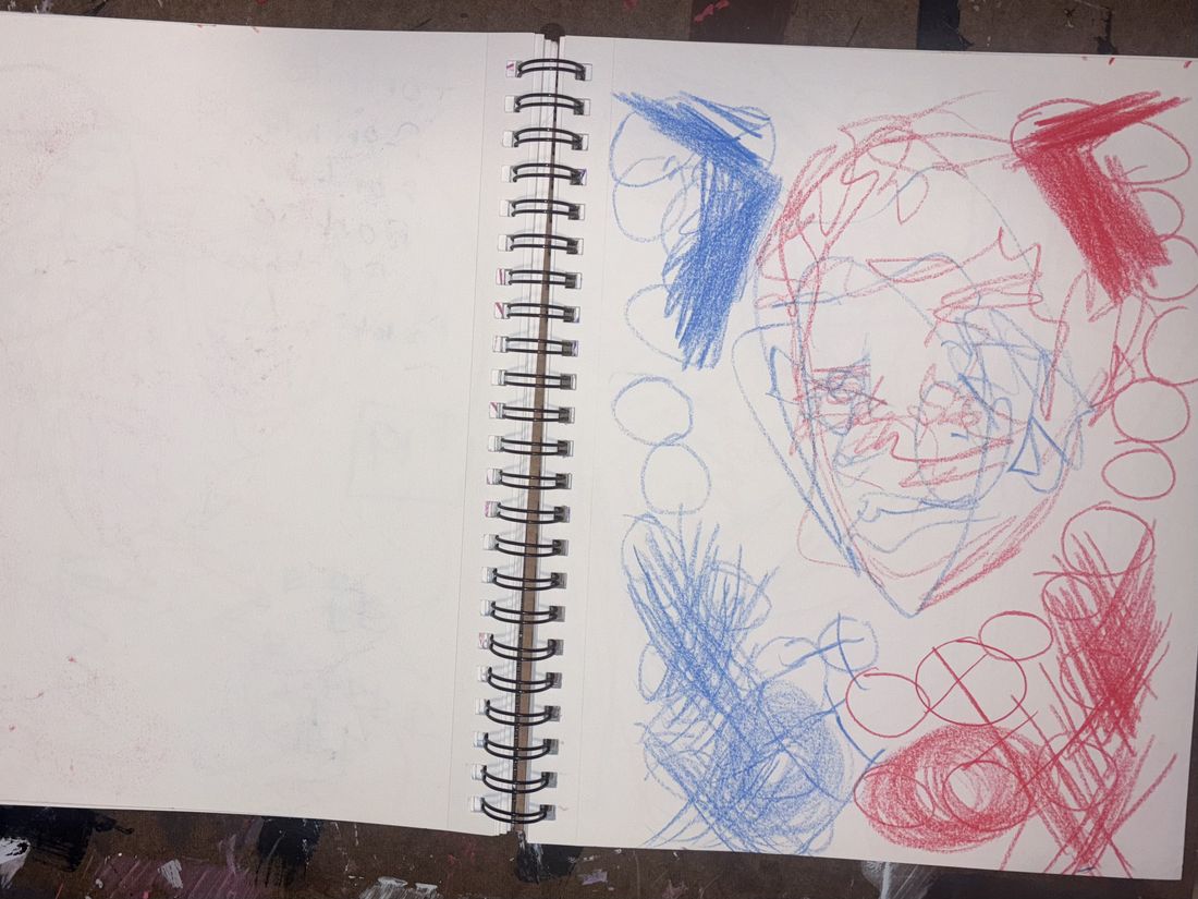 Lefty Rehab / Training Sketchbook page 18