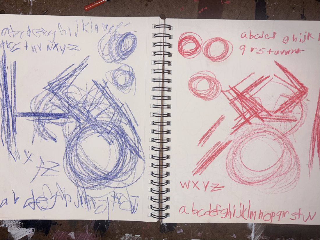 Lefty Rehab / Training Sketchbook page 25