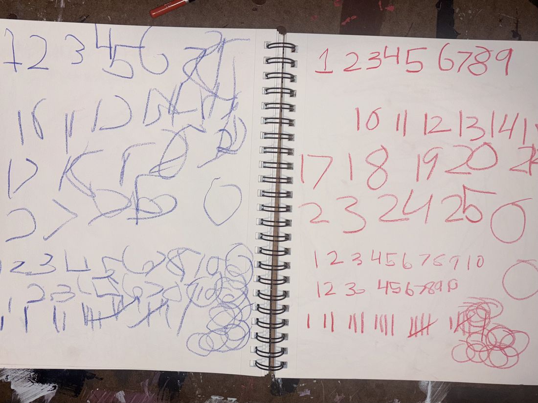 Lefty Rehab / Training Sketchbook page 26