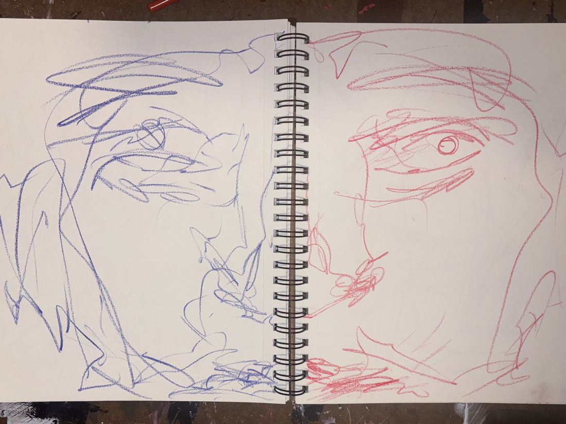 Lefty Rehab / Training Sketchbook page 27