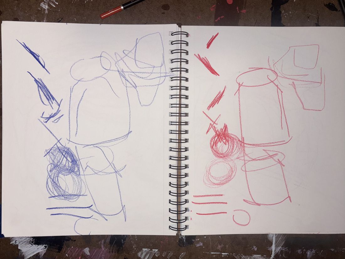 Lefty Rehab / Training Sketchbook page 28
