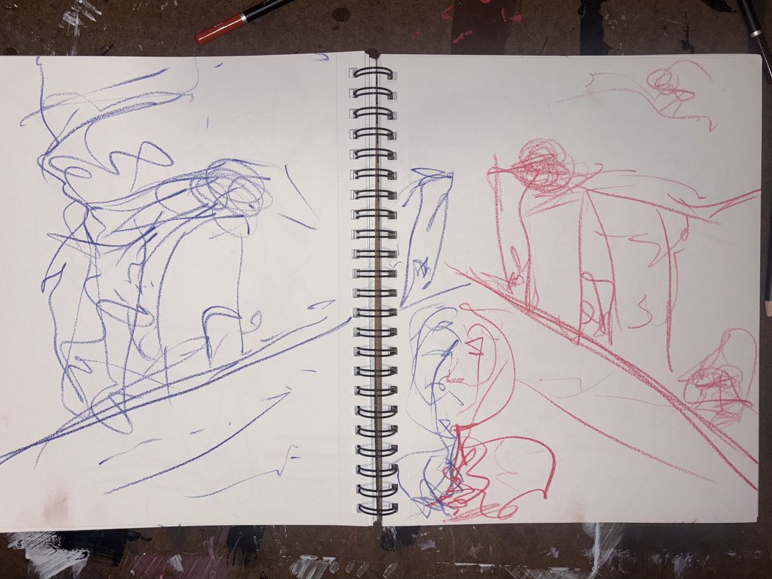 Lefty Rehab / Training Sketchbook page 29