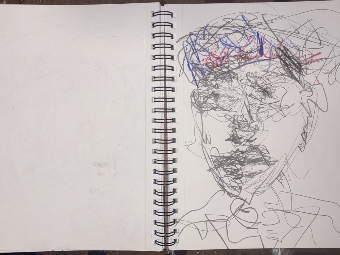 Lefty Rehab / Training Sketchbook page 30