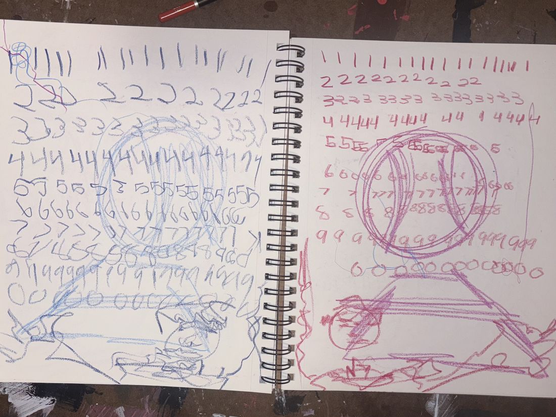 Lefty Rehab / Training Sketchbook page 45