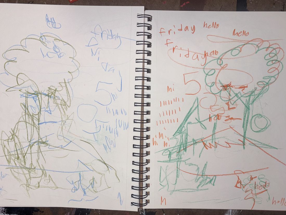 Lefty Rehab / Training Sketchbook page 48