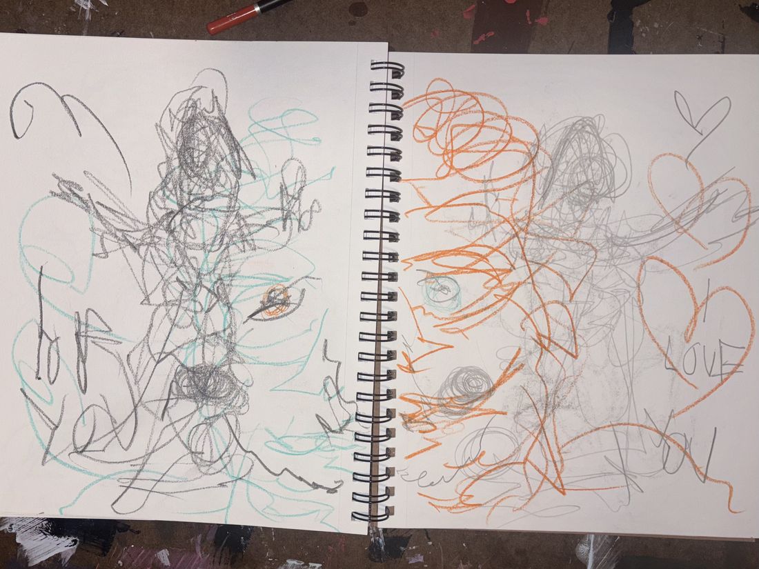Lefty Rehab / Training Sketchbook page 50