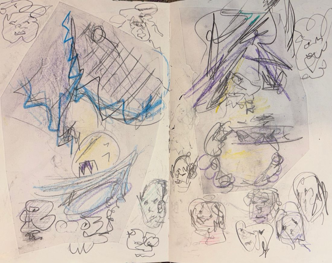 Sketchbook 1 (Early–Mid 2025) page 15