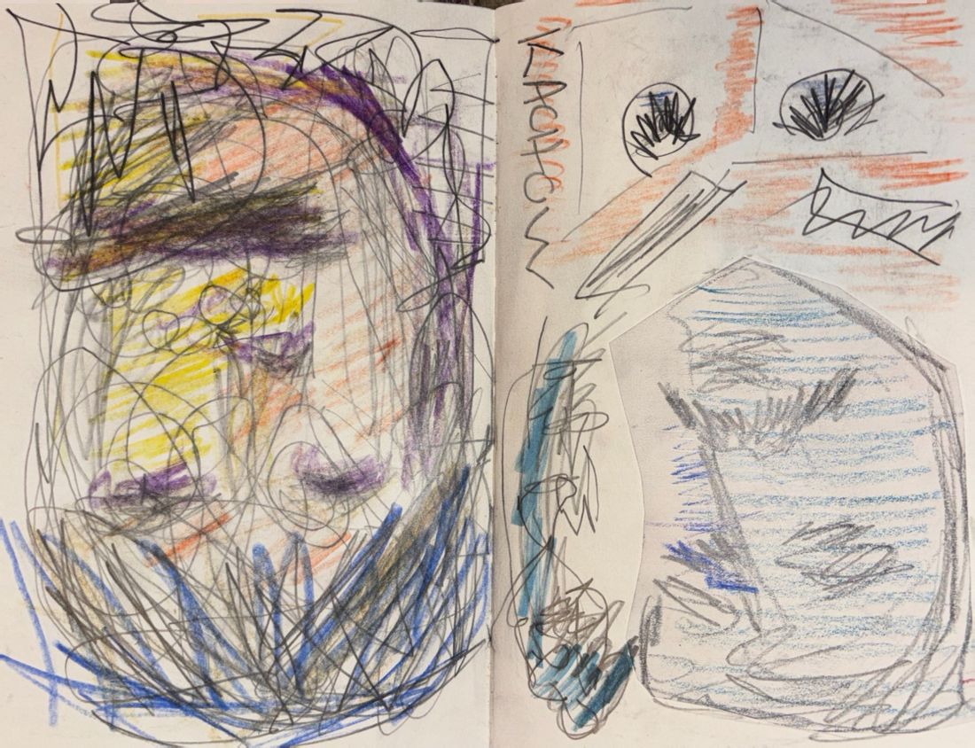 Sketchbook 1 (Early–Mid 2025) page 17