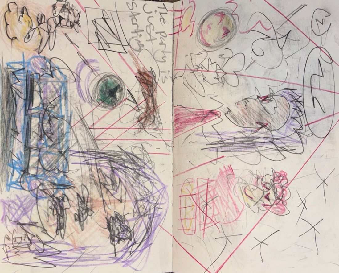 Sketchbook 1 (Early–Mid 2025) page 18