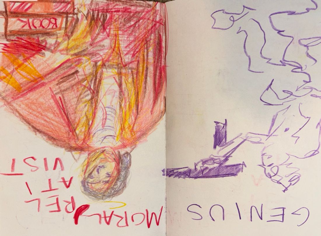 Sketchbook 1 (Early–Mid 2025) page 29