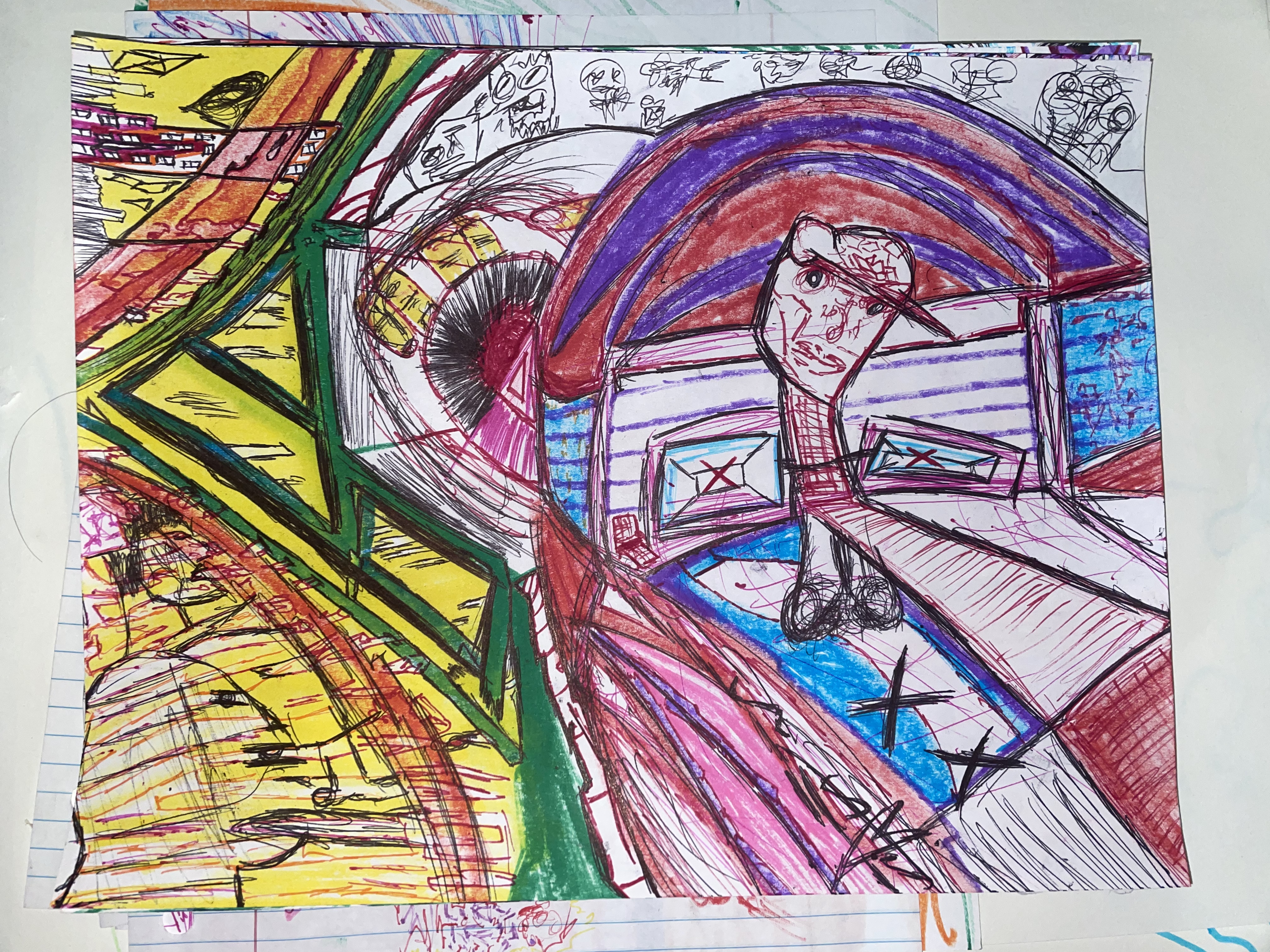 Sketchbook 2021 page 16
