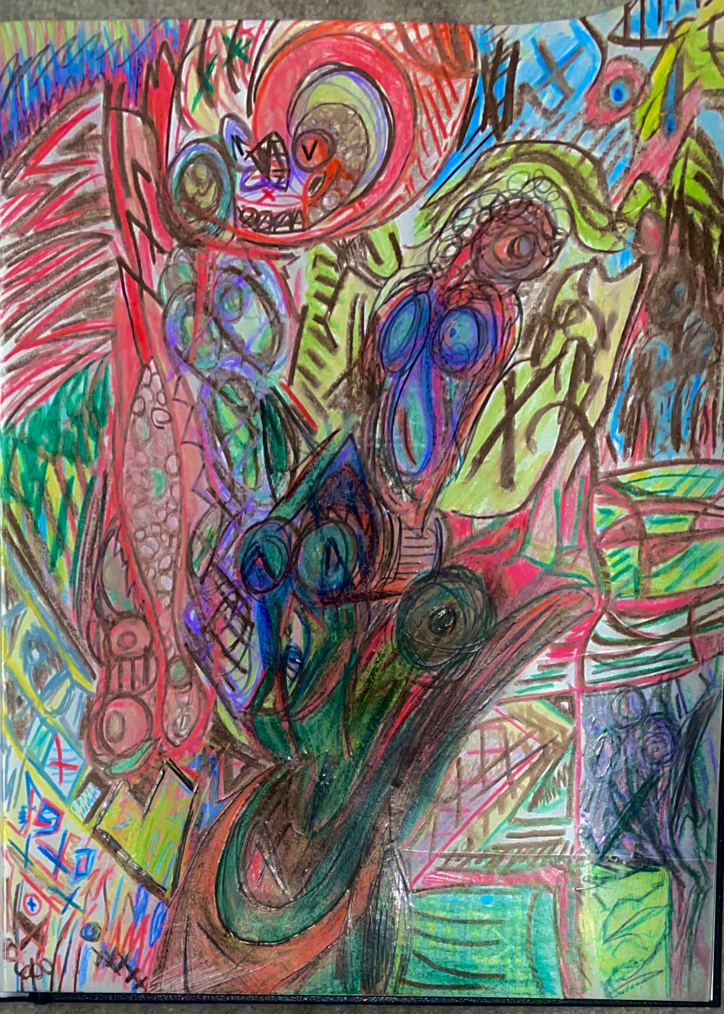 Sketchbook 2021 page 28