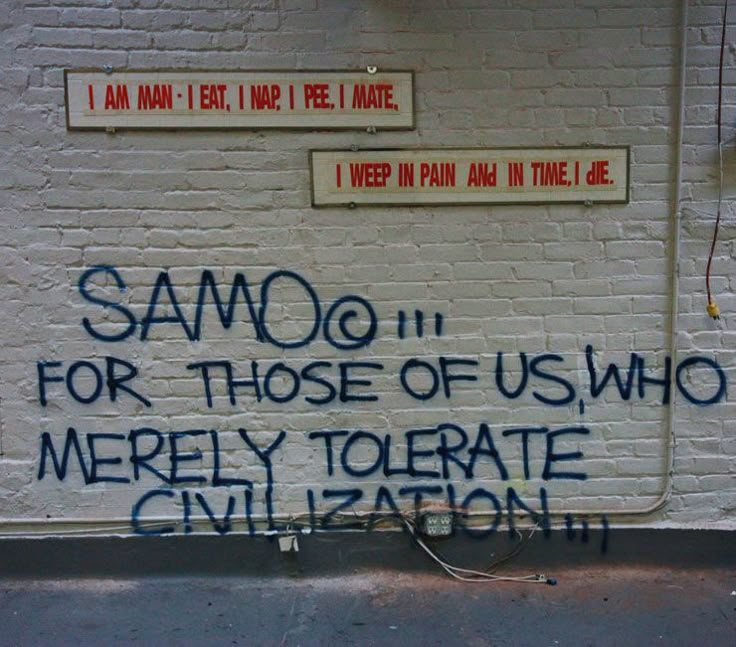 SAMO© graffiti