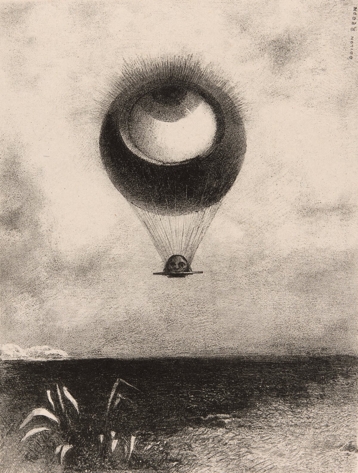 The Eye, Like a Strange Balloon, Mounts Toward Infinity