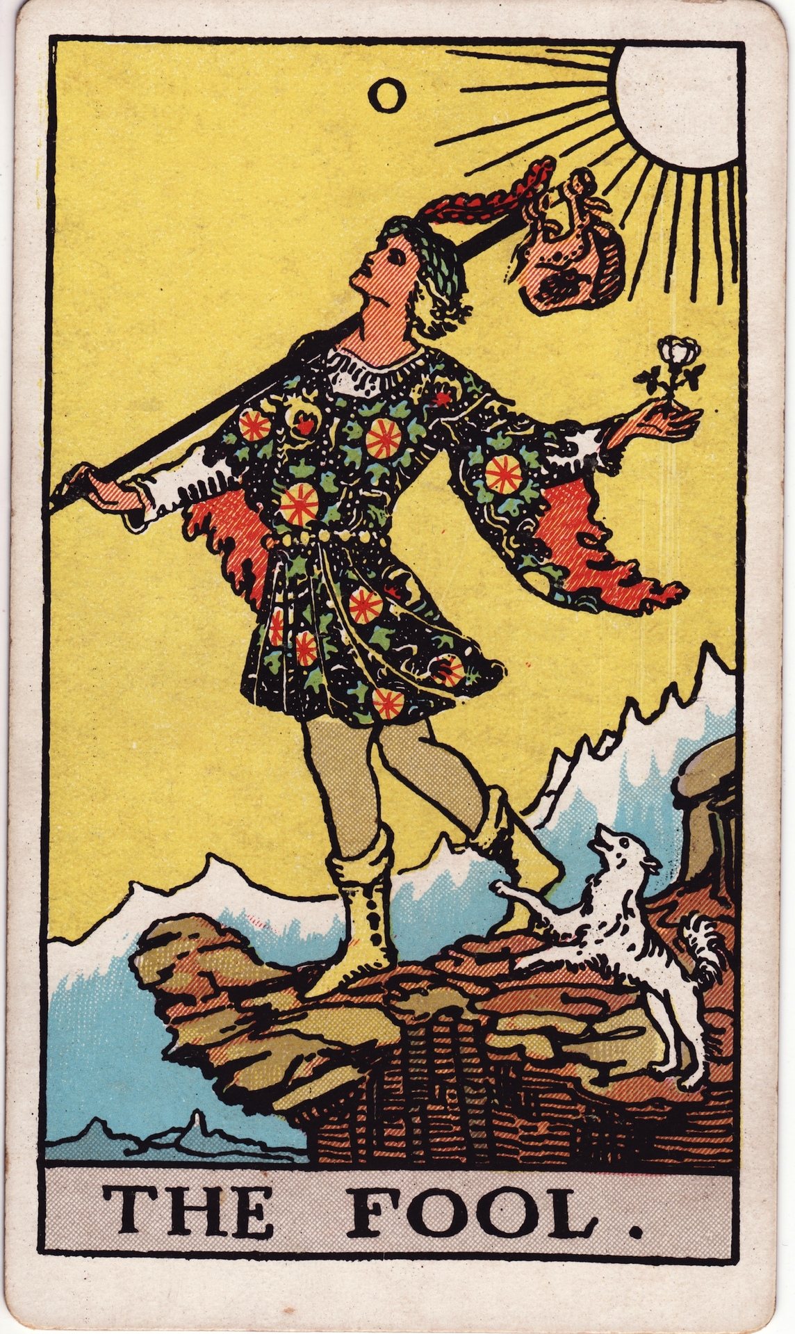 The Fool — Rider–Waite Tarot