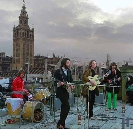 The Beatles rooftop concert, January 1969