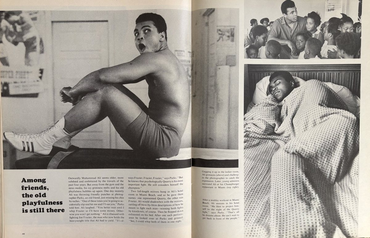 Page 13: Muhammad Ali among friends