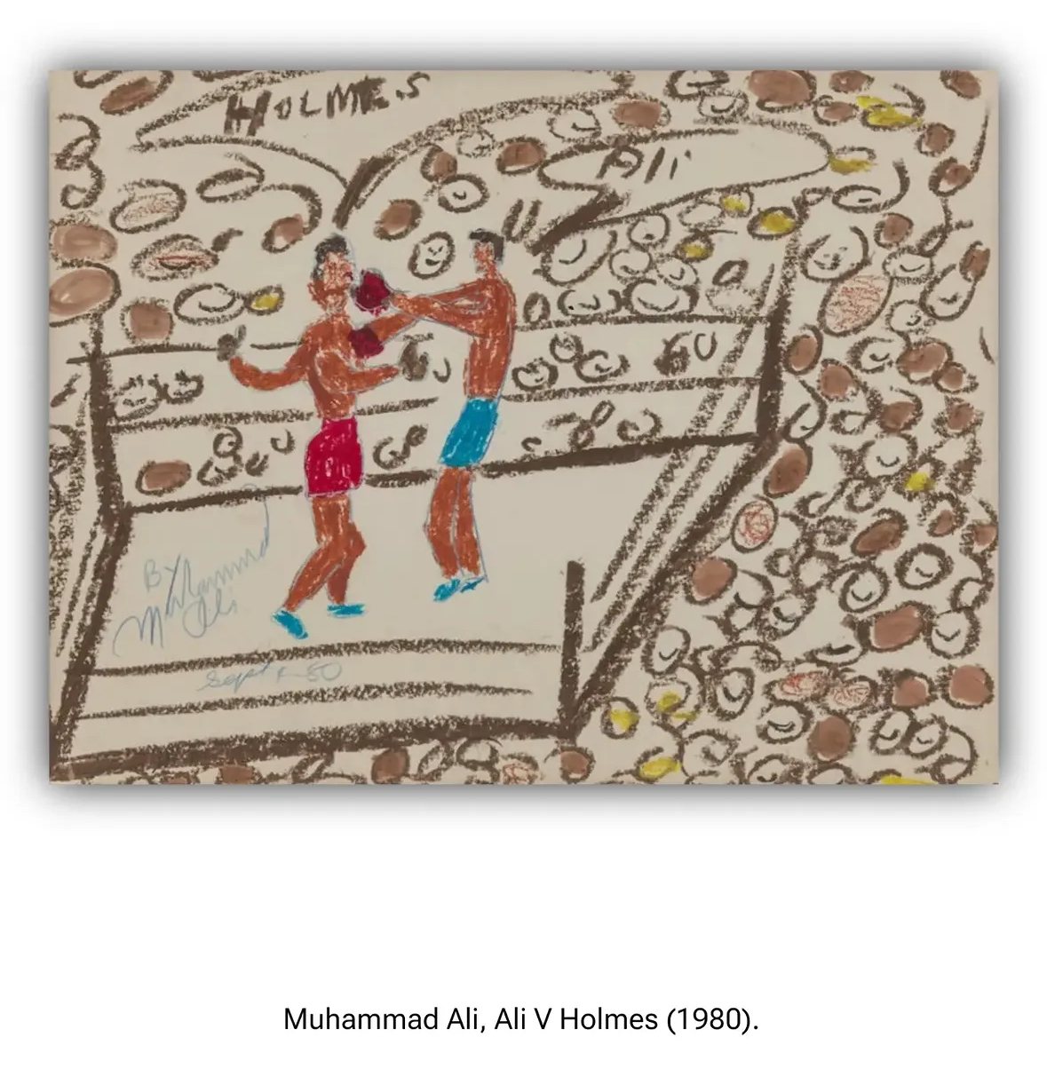 Muhammad Ali, Ali V Holmes (1980)