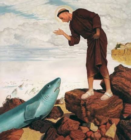 Arnold Böcklin, St. Anthony Preaching to the Fish