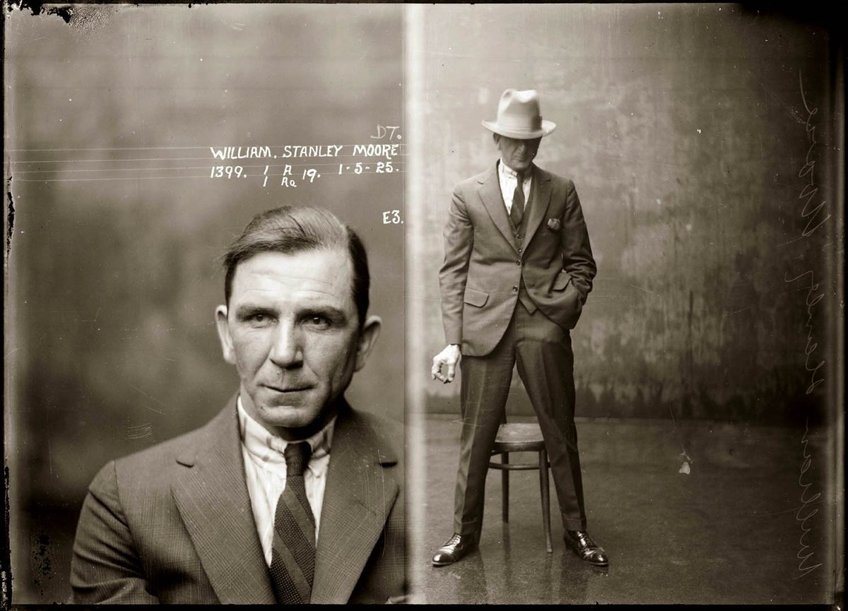 William Stanley Moore, mugshot